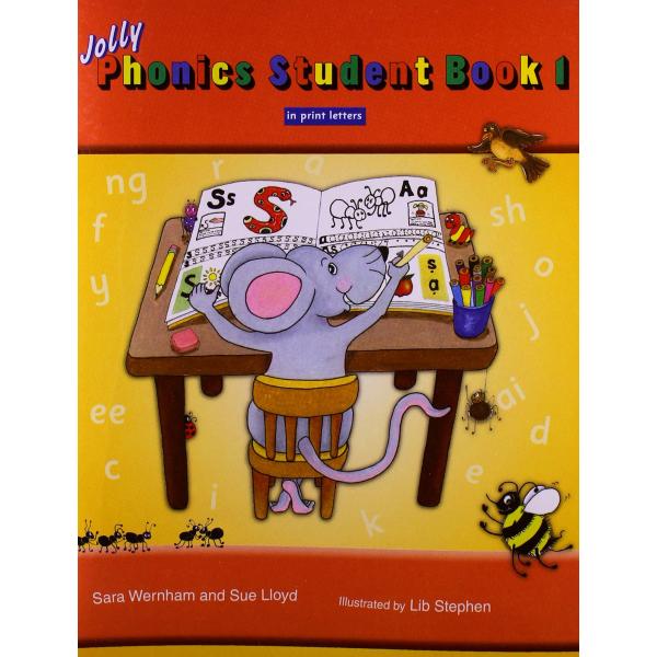JOLLY PHONICS:STUDENT BOOK 1(P)　ジョリーフォニックス　英語　単語　読...