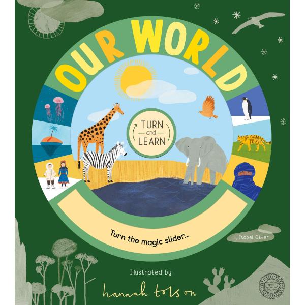 TURN AND LEARN:OUR WORLD（英語絵本）5 〜 8 歳　植物　動物　