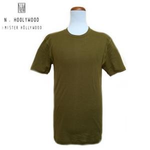 N.HOOLYWOOD クルーネック T-SHIRT 【EARTH BROWN】｜nippin