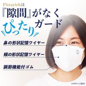 ピッタリッチ CLEVERタグ マスク ホワイ...の詳細画像1