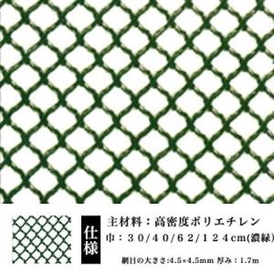 防鳥 防獣 ネトロンネット AN-2 濃緑 1240mm×2m 切り売り 菱目 タキロンシーアイ 雨どい 園芸 フェンス 侵入防止 獣害対策 保護 ネトロンシート