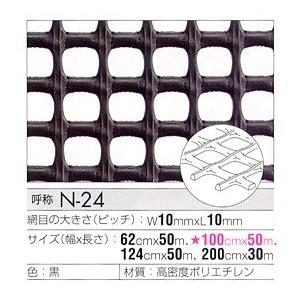 防鳥 防獣 トリカルネット N-24 黒 1240mm×4m 切り売り 角目 タキロンシーアイ 雨どい 園芸 フェンス 侵入防止 防雪 イルミネーション 在庫限り限定価格｜nippon-clever