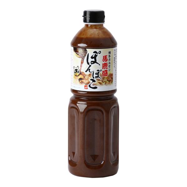 [ぽんぽこ] たれ 博多ホルモン 馬鹿盛ぽんぽこのたれ 1000ml /ホルモンのたれ タレ 調味料...