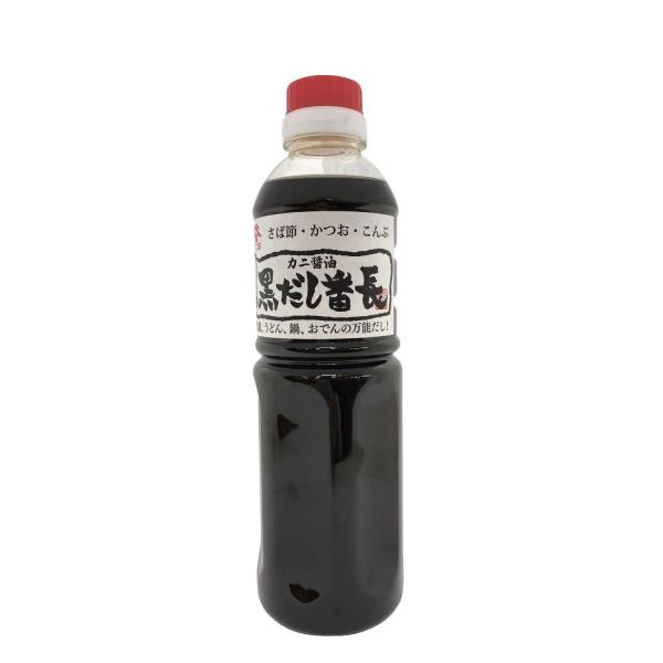 調味料 [カニ醤油合資会社] カニ印 黒だし番長 500ml /だし しょうゆ だし醤油 つゆ 調味...
