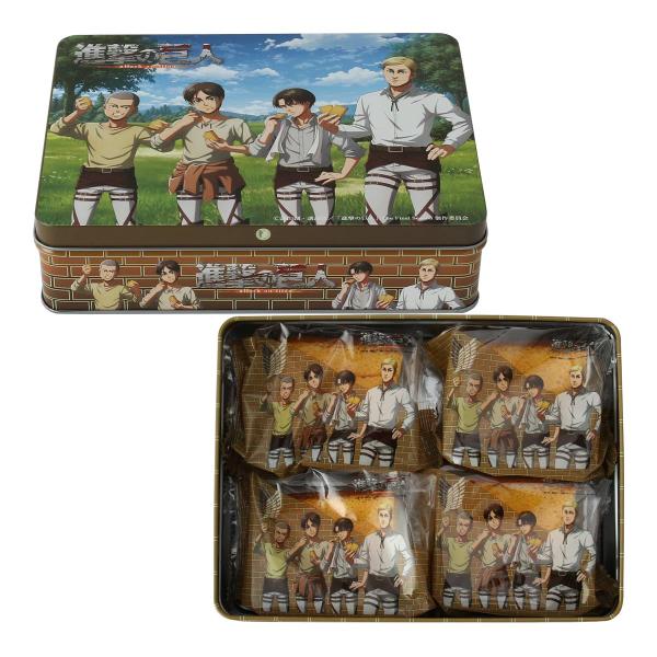 進撃の巨人 カステララスク [ミカド観光センター みかど本舗] 進撃の巨人 かすてらラスクコラボ 2...