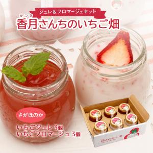スイーツセット 香月さんちのいちご畑 さがほのか