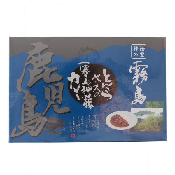 [馬場製菓] レトルトカレー とんこつベースの霧島豚 カレー 160g×2袋/鹿児島/黒豚/カレー/...