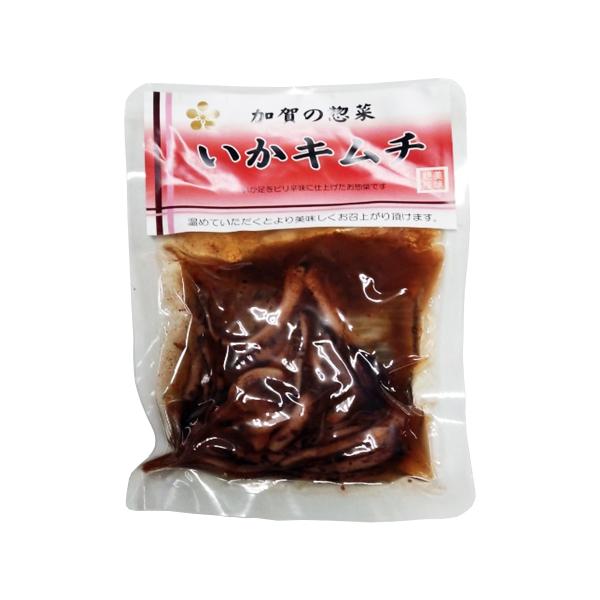 [錢福屋] キムチ いかキムチ 1袋(150g) /国産 イカ ゲソ きむち 漬物 ピリ辛 旨み 旨...