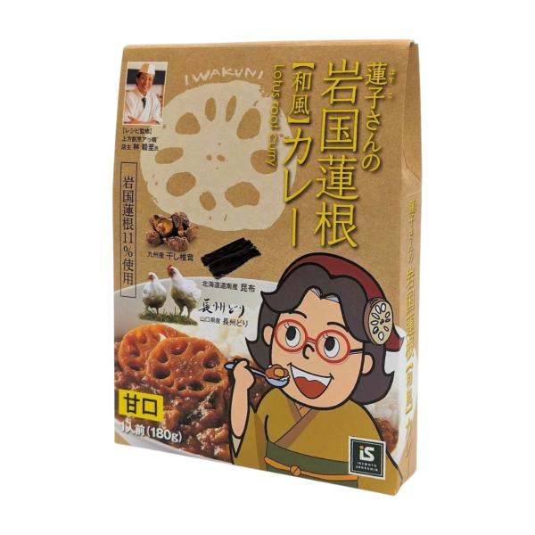 レトルトカレー 池本食品 蓮子さんの岩国蓮根 和風カレー 甘口 180g /カレー レトルト