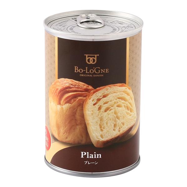 パン ボローニャマックス 缶deボローニャ(3年保存) プレーン 2個(1缶) /非常食 缶パン 災...