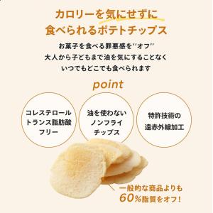 ノンフライポテトチップス テラフーズ カロリー...の詳細画像3