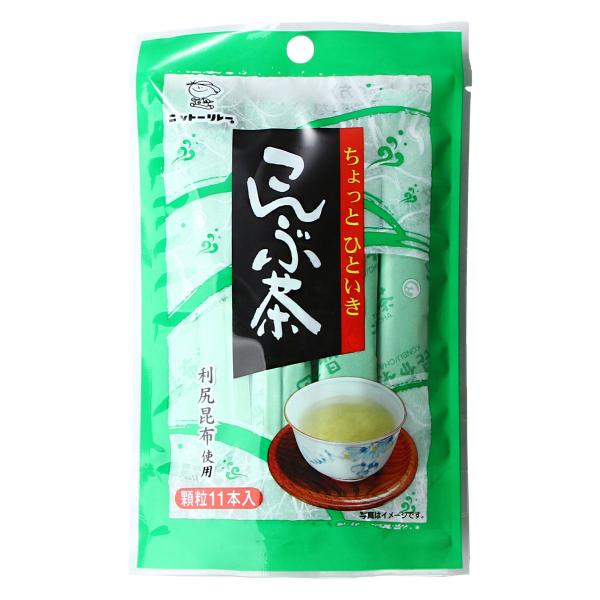 [日東食品工業] お茶 こんぶ茶 顆粒 11本入22g /昆布茶 コンブ 個包装 手軽 スティック ...