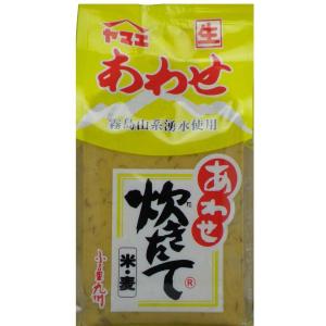 [ヤマエ食品] 味噌 炊きたて あわせ みそ 1kg /宮崎 醤油 甘い しょうゆ たれ 万能 味噌 みそ 麦｜nipponmarche