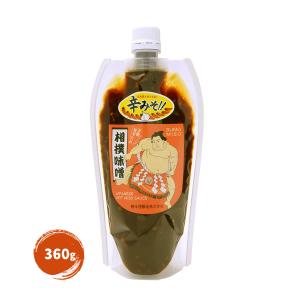 味噌 [鶴味噌醸造] 相撲味噌 チューブ 360g /国産 福岡県 九州 味噌ダレ ソースタイプ 焼鳥 ツルみそ