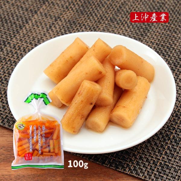 漬物 送料無料 [上沖産業] ごぼう 醤油漬け 100g /ごぼう ゴボウ お土産 宮崎県 霧島 つ...