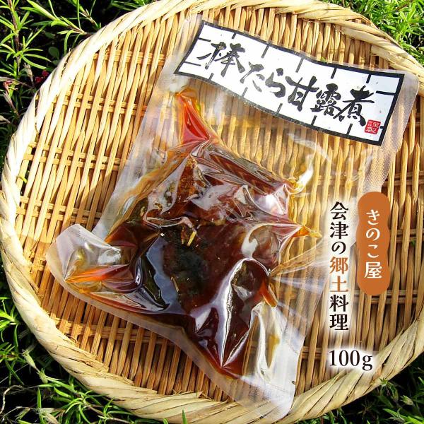 送料無料 煮魚 会津物産 棒たら 甘露煮 100g /会津物産 助宗鱈 福島県 会津地方 郷土料理 ...