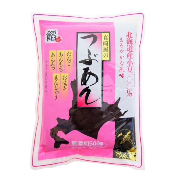 つぶあん [真崎屋製餡所] 北海道産小豆つぶあん 500g /粒餡 あんこ あずき 和菓子 饅頭 お...