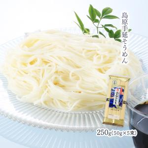 そうめん 須崎屋 謹製手延素麺 上村久人 250g(50g×5束) /麺 素麺 手