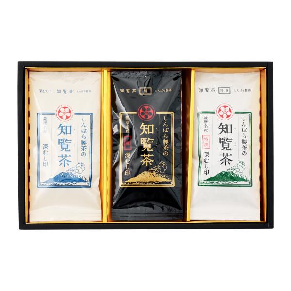 [新原製茶] 知覧茶 セット A350/鹿児島県/緑茶/名産品/お取り寄せグルメ/ギフト