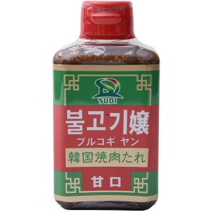 [サンダイナー食品] 焼肉のたれ ブルコギヤン(甘口) 400g /焼肉のタレ たれ ソース 料理の素 調味料 韓国料理 焼肉 バーベキュー BBQ｜nipponmarche