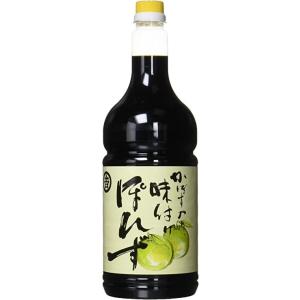 しょうゆ加工品 かぼすの味付けぽんず 1800ml /ぽん酢/ポン酢/カボス/かぼす果汁/お鍋/サラダ/焼き魚