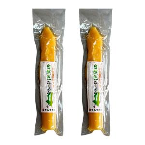 漬物 キムラ漬物宮崎工業 宮崎県産 自然色たくあん 1本入×2個セット /宮崎 宮崎県 寒干し 寒干 ぬか沢庵 沢庵 たくあん 漬物 大根漬 寒干し製法 天日干し 国産