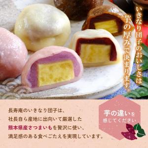 [長寿庵]和生菓子 長寿庵のいきなり団子(紫)...の詳細画像3