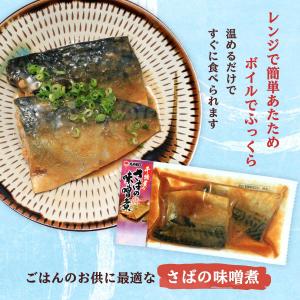 送料無料 [海幸] 煮つけ 干物屋のさばの味噌...の詳細画像2