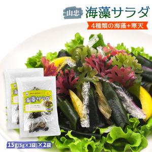 送料無料 [山忠] 乾物 海藻サラダ 15g(...の詳細画像1