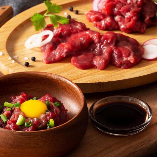 馬刺し 【ギフト】 フジチク ふじ馬刺し 上赤身堪能セット 上赤身80g×4、ユッケ50g×2 化粧...