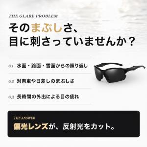 偏光サングラス 釣り 運転 メンズ レディース...の詳細画像1