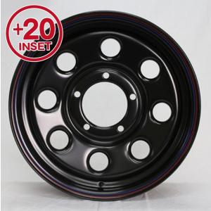 ホイール4本セット 16×6.0J -20 MUD-SDA7「鉄心」16インチ クローム