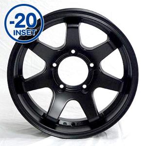 ホイール4本セット 16×6.0J -20 MUD-SDA7「鉄心」16インチ クローム