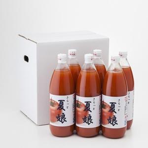 青森県七戸町の自社農園で育てたトマトで作った、食塩不使用・無添加ストレート果汁100％　夏娘　有限会...