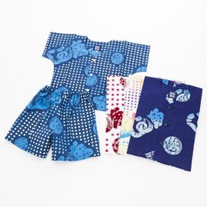 魚河岸シャツキッズ上下セット 魚の町・焼津で昔から親しまれている焼津シャツの子供用上下セット