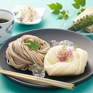 そば 乾麺 国産稲庭うどん 国産そばセット USB-6〔稲庭うどん150g×3束、稲庭熟成そば国産原...