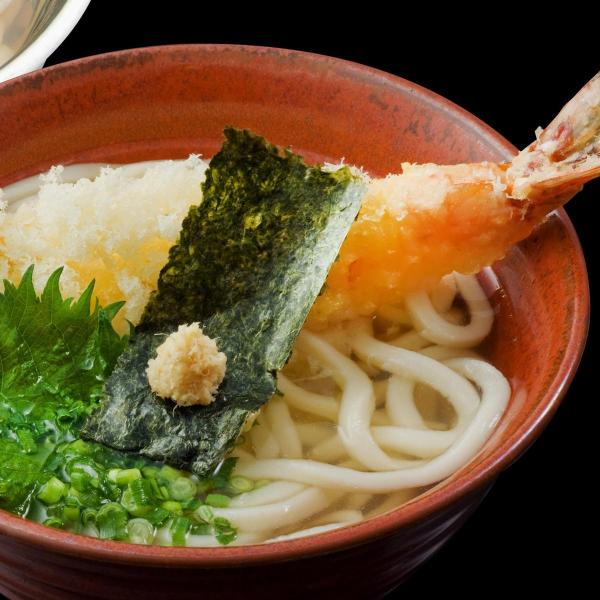 饂飩 冷凍 大きなえび天ぷらと特製きつねうどん セット 8人前 DX-8 うどん本陣山田家 讃岐うど...