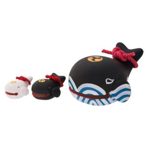 民芸品 クジラの置物 セット インテリア 置き...の詳細画像1