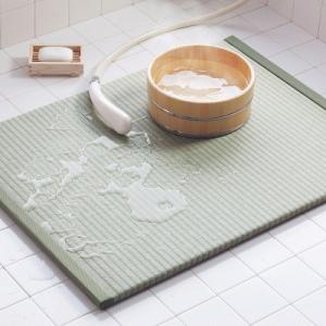 日本の心 お風呂場でも和の温もりを　〈 浴座好 〉TATAMI MAT（畳マット）　｜　株式会社燈心...