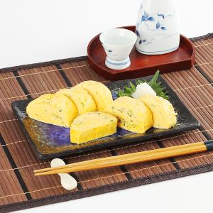 九条ねぎ入り 甘くないだし巻 約300g×6 だし巻き玉子