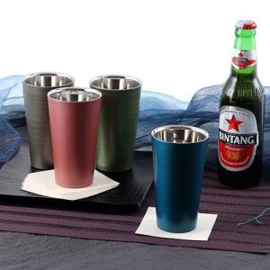 「匠の技術」の融合　漆磨カップ　二重ストレートカップ 送料無料 ポイント消化