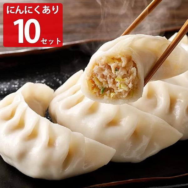 宇都宮 糸井商店 手包み餃子 にんにくあり 6個入10個セット ジャンボ餃子