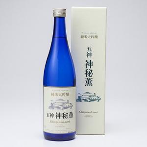 お酒 日本酒 日本酒 純米大吟醸酒 五神 純米大吟醸 神秘薫 酒造好適米山田錦を精米歩合40%まで磨いて、丁寧に醸したお酒 純米大吟醸酒 送料無料 ポイント消化