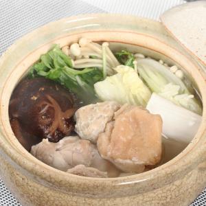 お中元 宮崎県産夢創鶏自家製鶏ガラスープの水炊きセット(4〜...