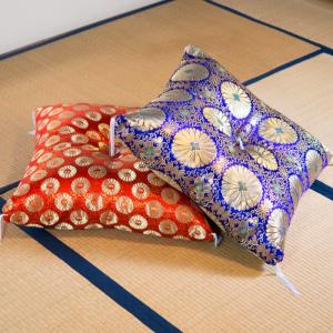 茶道具 茶席用座布団 茶席用座蒲団 金剛裂又は吉野格子又は吉野間道 五