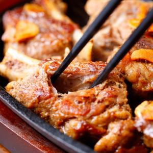 りんどうポークのスペアリブ 4個セット〔180g〕 南国食堂ヤシの樹