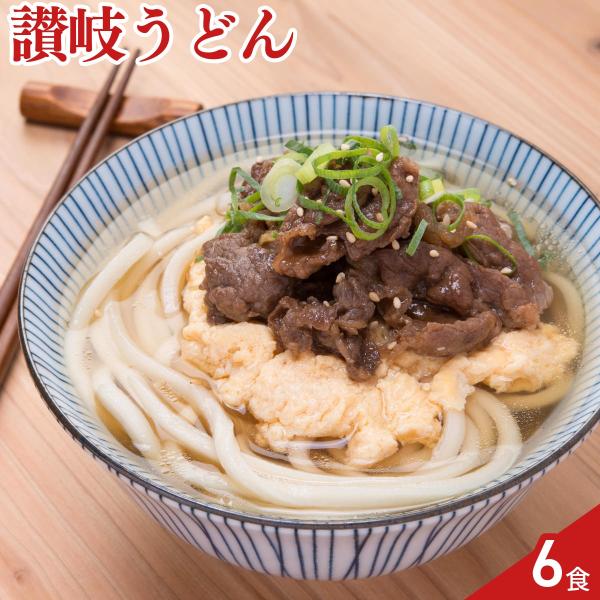 通常麺 讃岐うどん 6食 300g×2 もちもち食感 讃岐うどん ポスト投函便 送料無料 ポイント消...