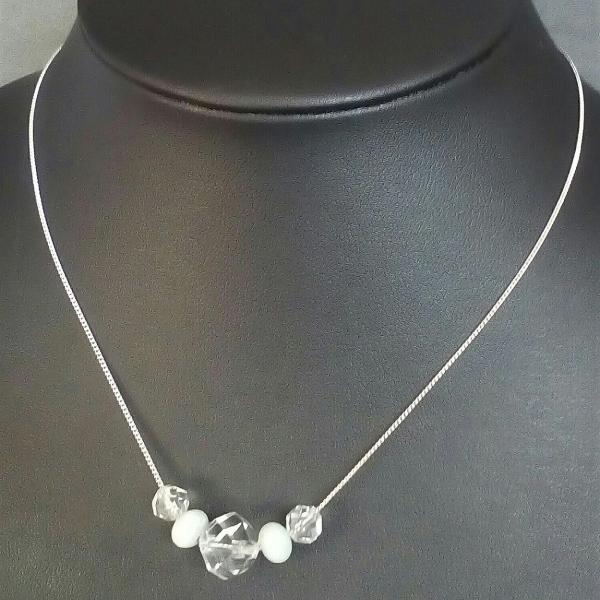 水晶切子 糸魚川翡翠 ネックレス 限定販売 ひすい パワーストーン 天然水晶 日本製 伝統工芸 水谷...