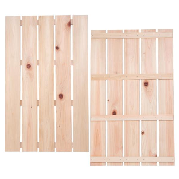 押入れすのこ 2枚 セット 薄型 厚さ2cm 国産 天然木 桧 ひのき クローゼット用 玄関 湿気対...