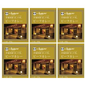 ほてるISAGO神戸 ビーフカレー 6食 国産 高級 レトルトカレー ホテルカレー トマトカレー 惣菜 有名店の味 神戸